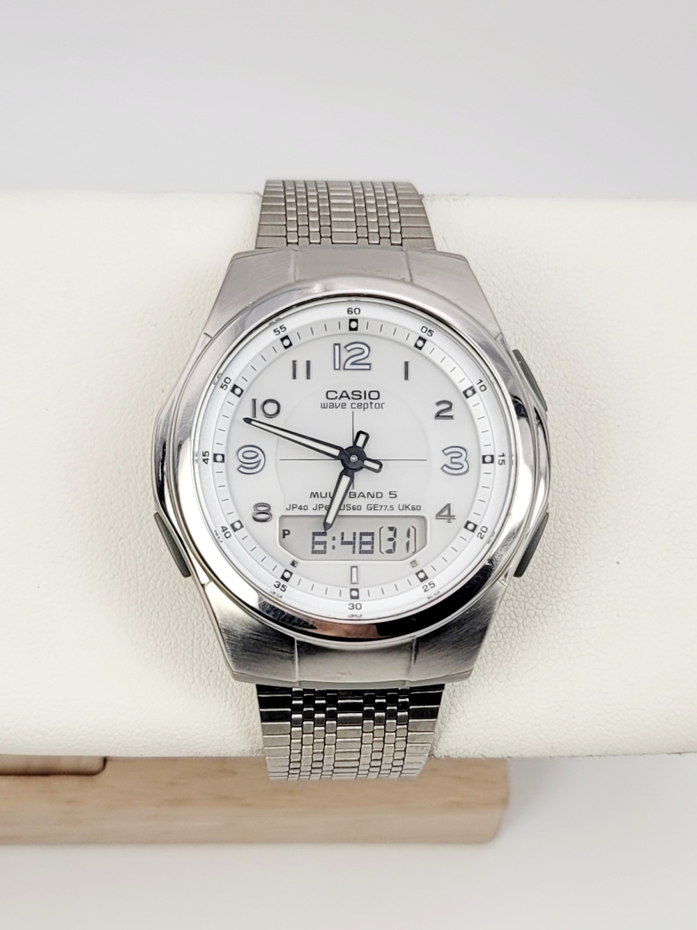 Casio Wave Ceptor WVA-M480 4709 Tough Solar Atomic Ana-Digi Men's Watch